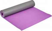 Коврик для йоги и фитнеса Bradex SF 0690, 173*61*0,6 см, двухслойный фиолетовый/серый с чехлом Коврик для йоги и фитнеса Bradex SF 0690, 173*61*0,6 см, двухслойный фиолетовый/серый с чехлом