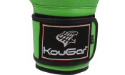 Перчатки боксерские KouGar KO500-6, 6oz, зеленый