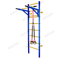 Профессиональная шведская стенка Midzumi Katashi plus (синий/желтый; розовый)