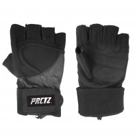 Перчатки для фитнеса c фиксатором запястья PRCTZ WRIST-WRAP GLOVES 