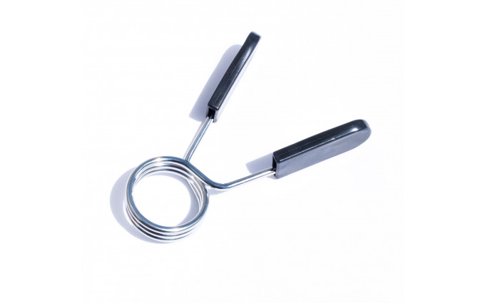 Замок пружинный с прямыми обрезиненными лапками 51 мм Замок пружинный с прямыми обрезиненными лапками 51 мм